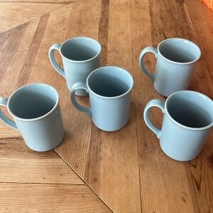 1970's Vintage Corning (5)Original Aqua Green  Collectible Coffee Mug, NY, USA